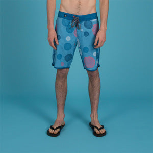 Ropa de Baño para Hombre DUNKELVOLK BOARDSHORT INSANE CELESTE