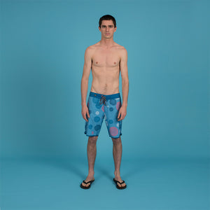 Ropa de Baño para Hombre DUNKELVOLK BOARDSHORT INSANE CELESTE