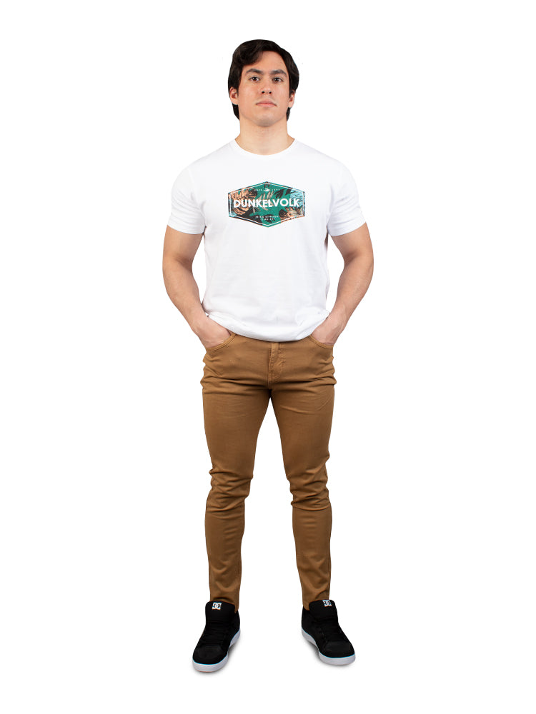 Pantalón para Hombre DUNKELVOLK SKINNY TRANSIT CAMELLO