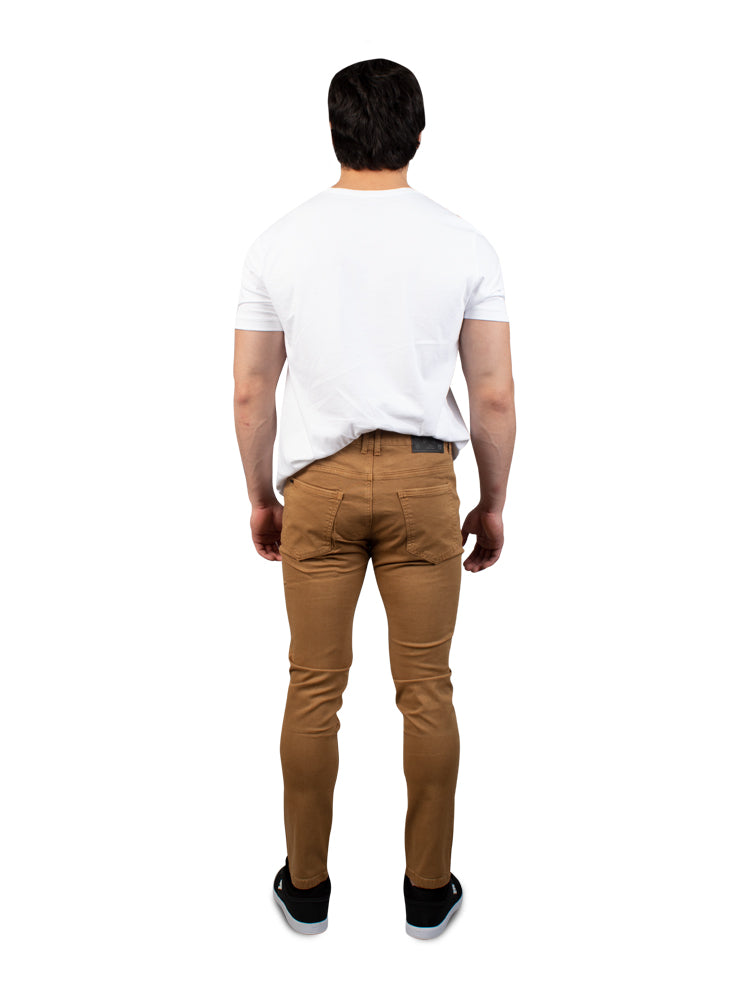 Pantalón para Hombre DUNKELVOLK SKINNY TRANSIT CAMELLO