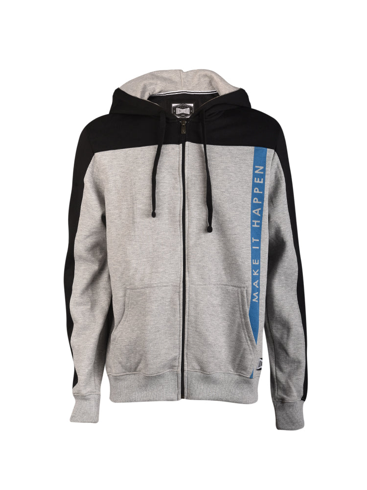 Polera para Hombre DUNKELVOLK CON ZIP STEINWAY GRI MELA
