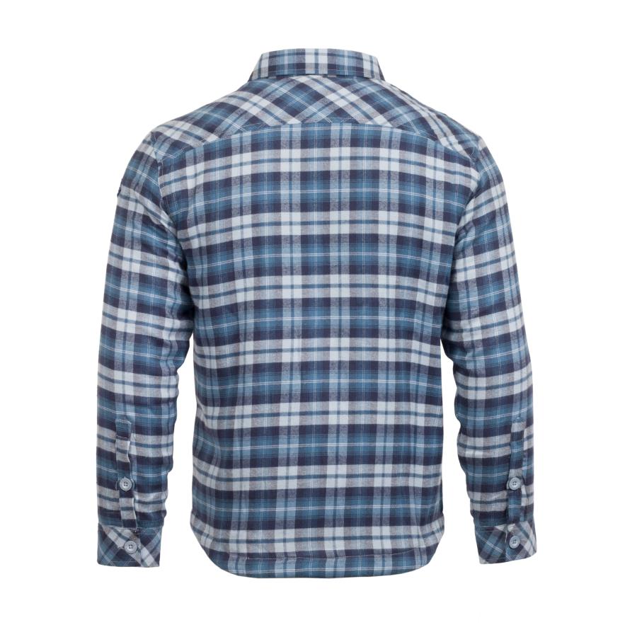 Camisa para Hombre DUNKELVOLK FLANNEL STANFORD AZUL