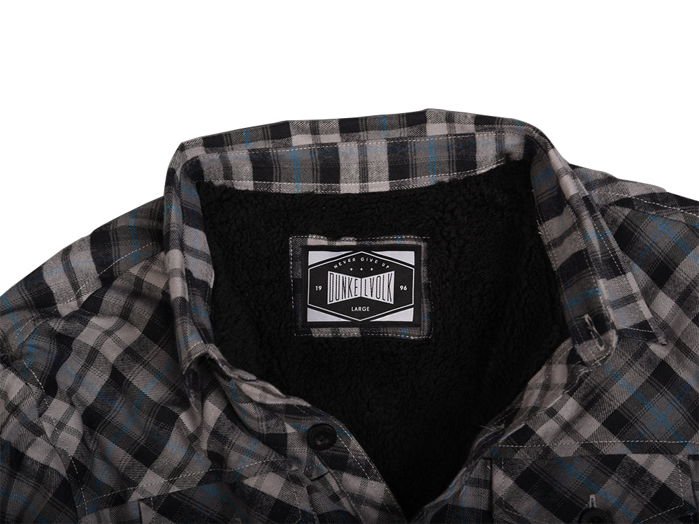 Camisa para Hombre DUNKELVOLK FLANNEL STANFORD GRIS