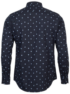 Camisa Dunkelvolk SHIRT LS ALGAS AZUL