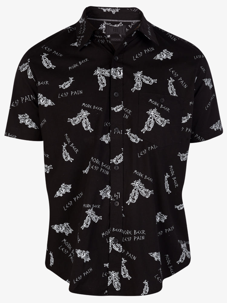 Camisa para Hombre DUNKELVOLK SHIRT SS BEER NEGRO