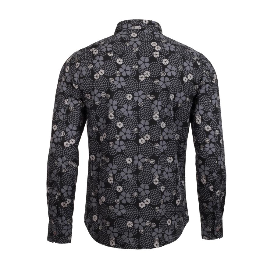 Camisa para Hombre DUNKELVOLK SHIRT LS BUBBA NEGRO