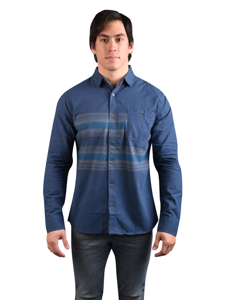 Camisa para Hombre DUNKELVOLK SHIRT LS DEEZER AZUL