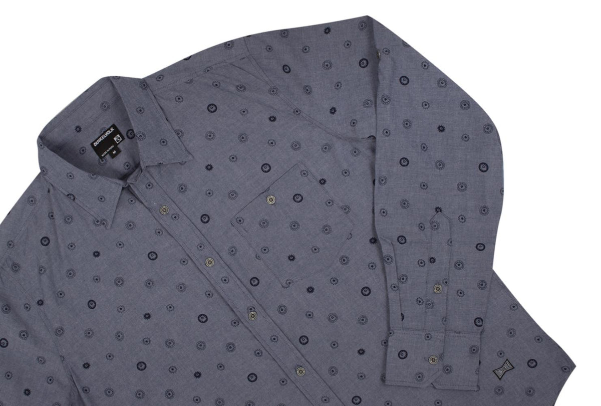 Camisa para Hombre DUNKELVOLK SHIRT LS LANCER AZUL