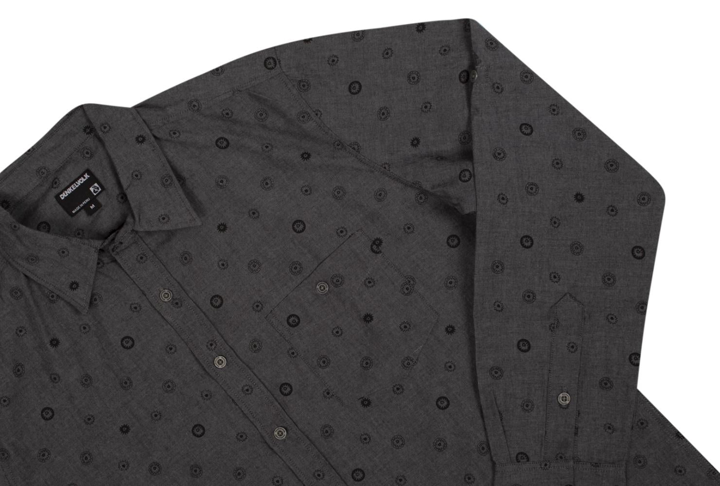 Camisa para Hombre DUNKELVOLK SHIRT LS LANCER PLOMO