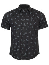 Cargar imagen en el visor de la galería, Camisa Dunkelvolk SHIRT SS GARDEN NEGRO
