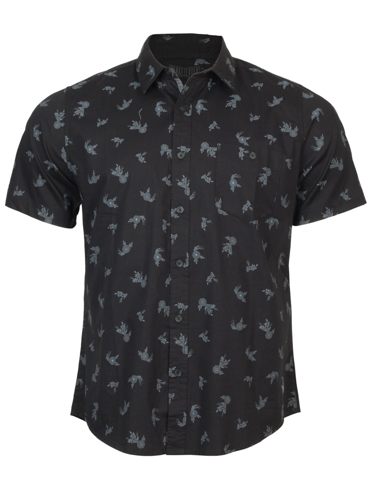 Camisa Dunkelvolk SHIRT SS GARDEN NEGRO