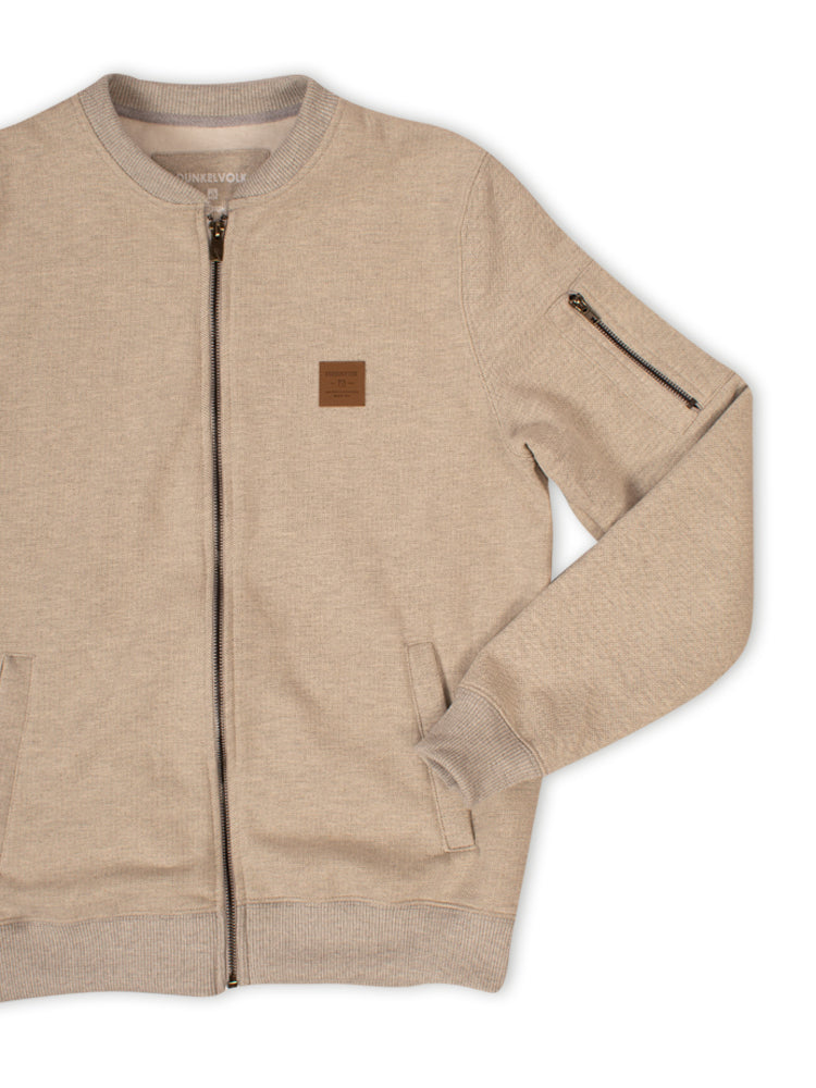 Polera para Hombre DUNKELVOLK CON ZIP STRANGEST GRS