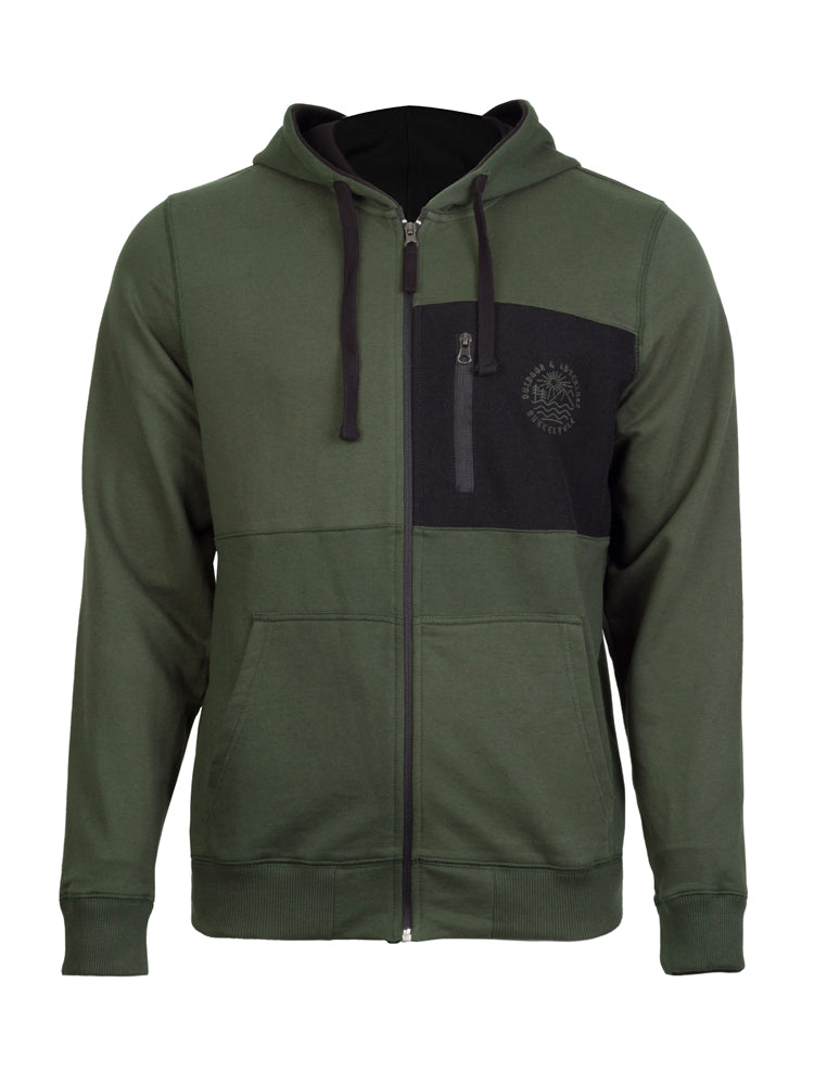 Polera para Hombre DUNKELVOLK CON ZIP WIDE VRD