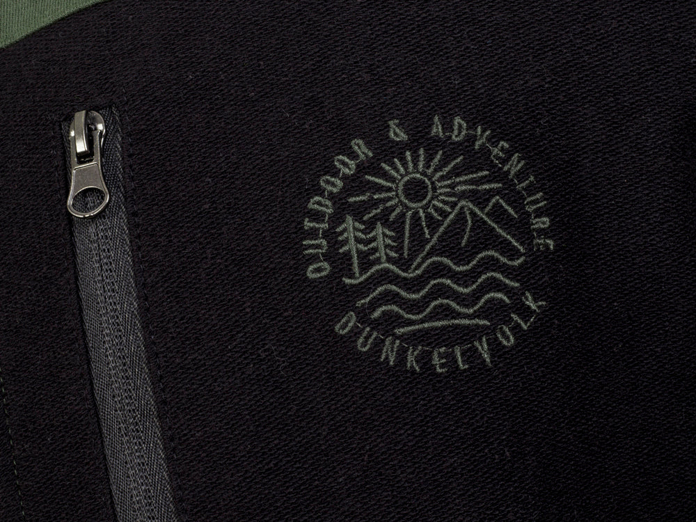 Polera para Hombre DUNKELVOLK CON ZIP WIDE VRD