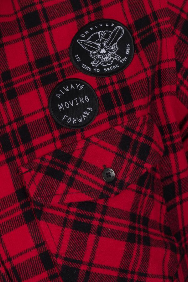 Camisa para Niño DUNKELVOLK SHIRT LS AXE ROJO 8 años a más