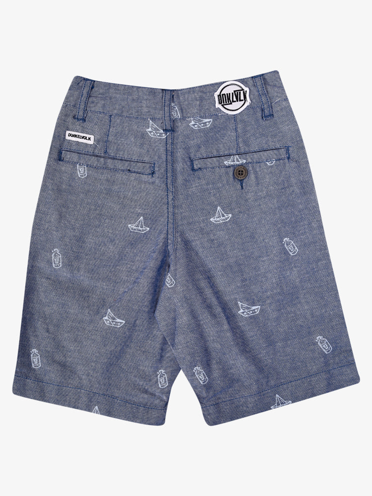 Short para Niño DUNKELVOLK SHORT FLOAT AZUL 4 a 7 años