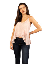 Cargar imagen en el visor de la galería, Top para Mujer DUNKELVOLK MANGA CORTA CATA ROSADO
