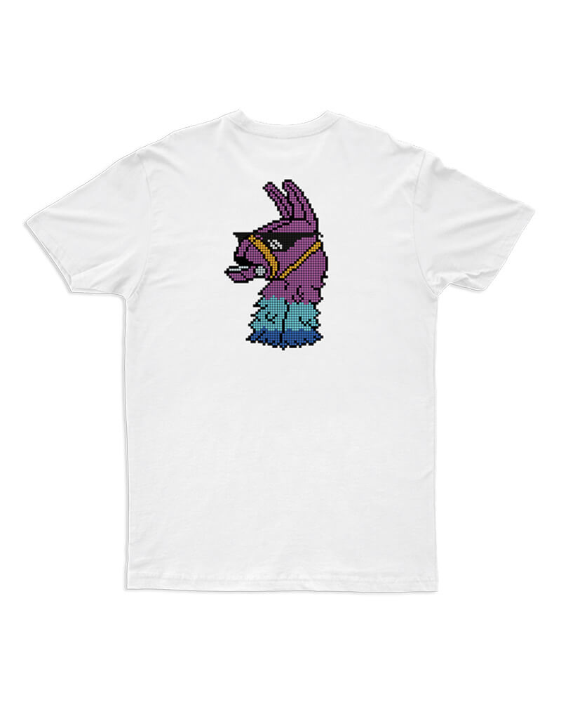 Polo para Niño DUNKELVOLK CLASSIC PIXEL LAMA BLNC BLNC 4 a 7 años