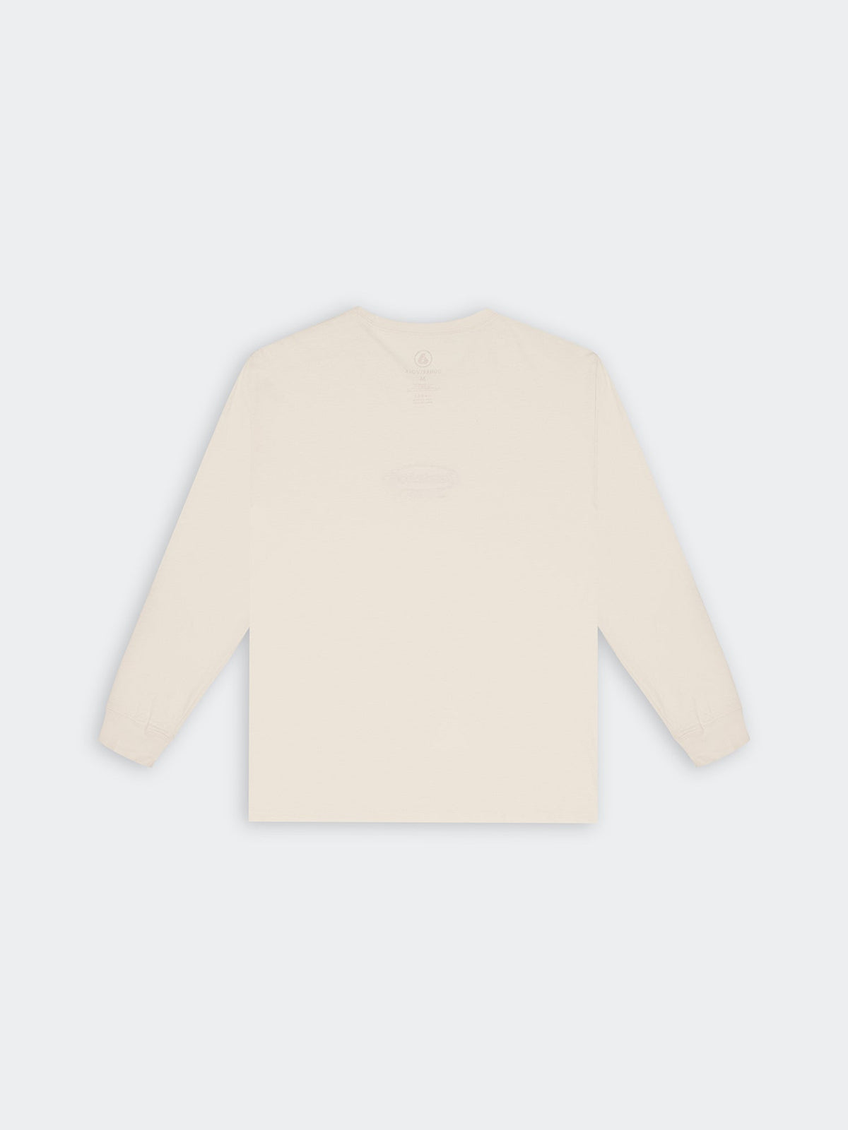 Polo DUNKELVOLK Vintage Dunk Logo crema, vista trasera