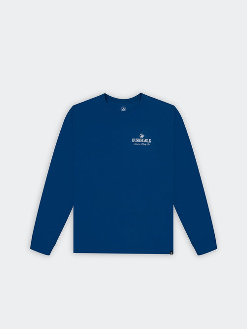 Polo DUNKELVOLK Beef azul, vista frontal