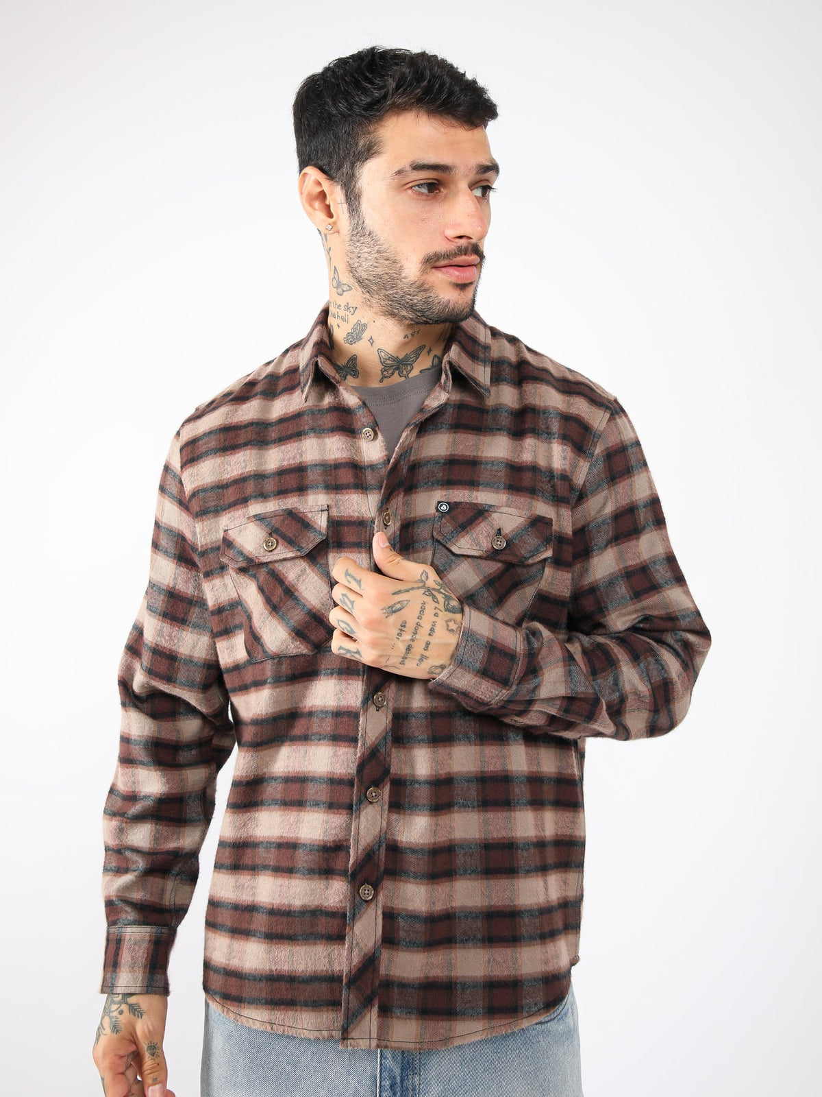 Camisa para Hombre DUNKELVOLK FLANNEL KURT FLANNEL BRY