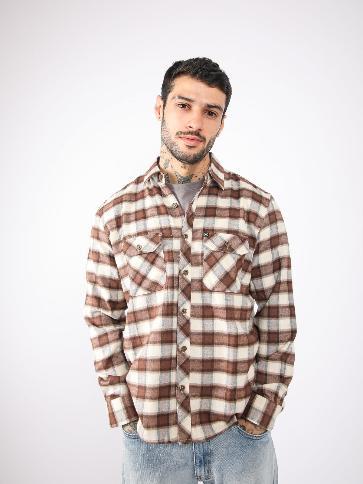 Camisa para Hombre DUNKELVOLK FLANNEL KURT FLANNEL CML
