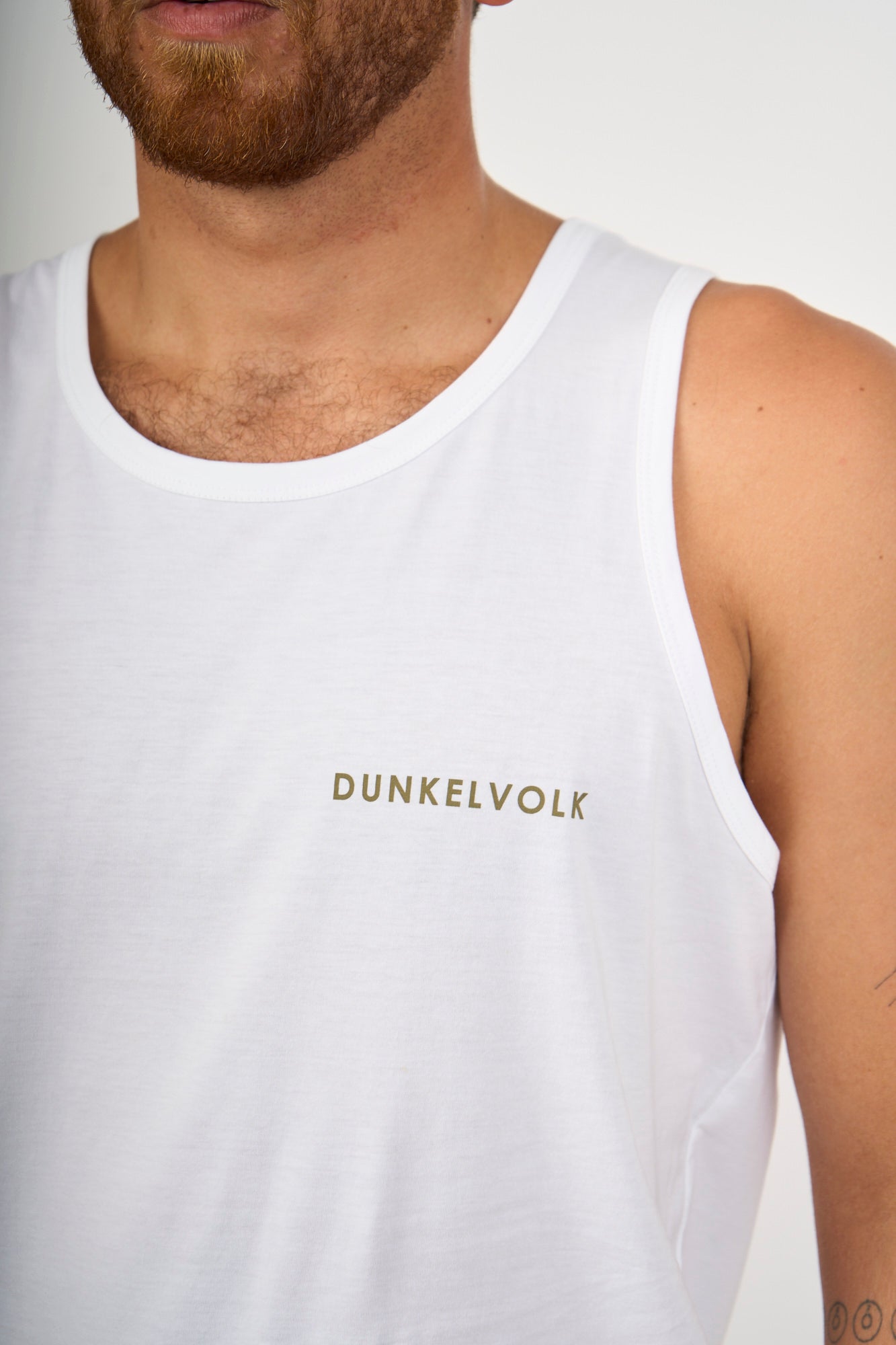 Tank Dunkelvolk CLASSIC CAMO LOGO TANK WHT