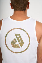 Cargar imagen en el visor de la galería, Tank Dunkelvolk CLASSIC CAMO LOGO TANK WHT
