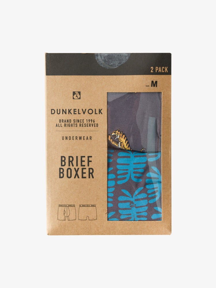 Pack de Boxers para Hombre Dunkelvolk BOXER BRIEF FELINO-SING MAR-CEL