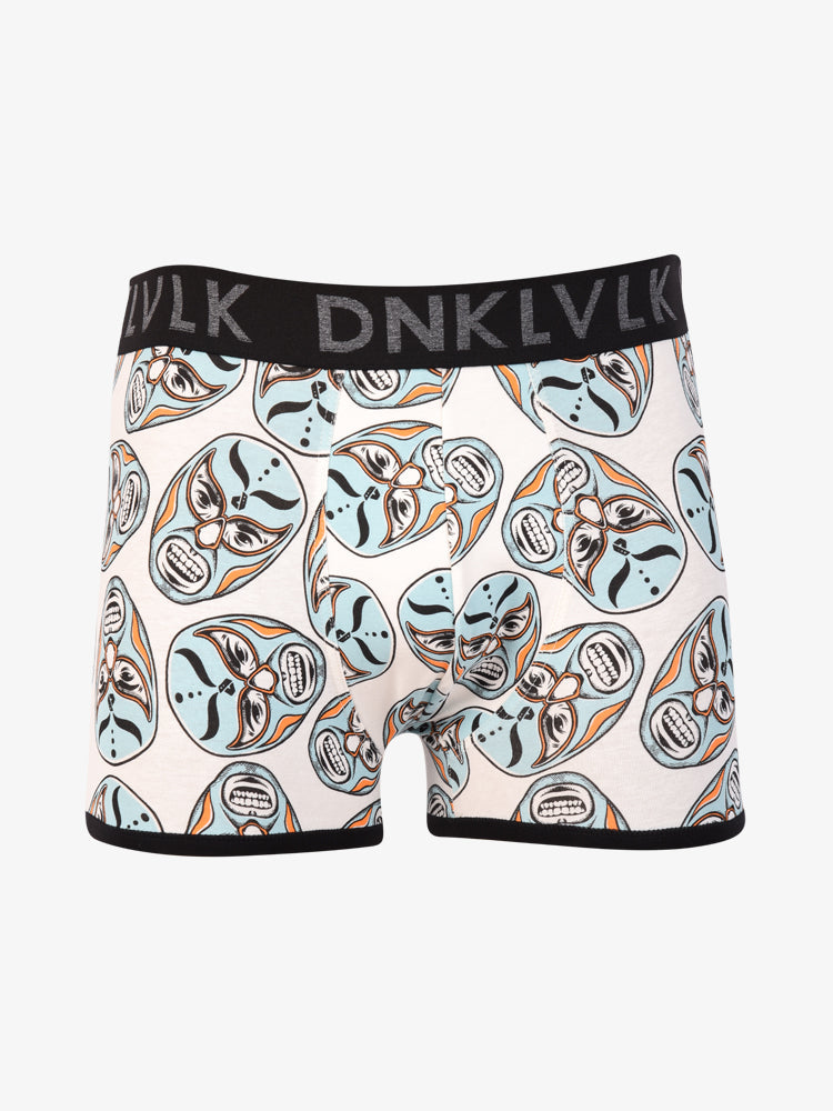 Boxer Dunkelvolk Boxer Brief Gladiator-Oahu Natural/Negro, Hombre