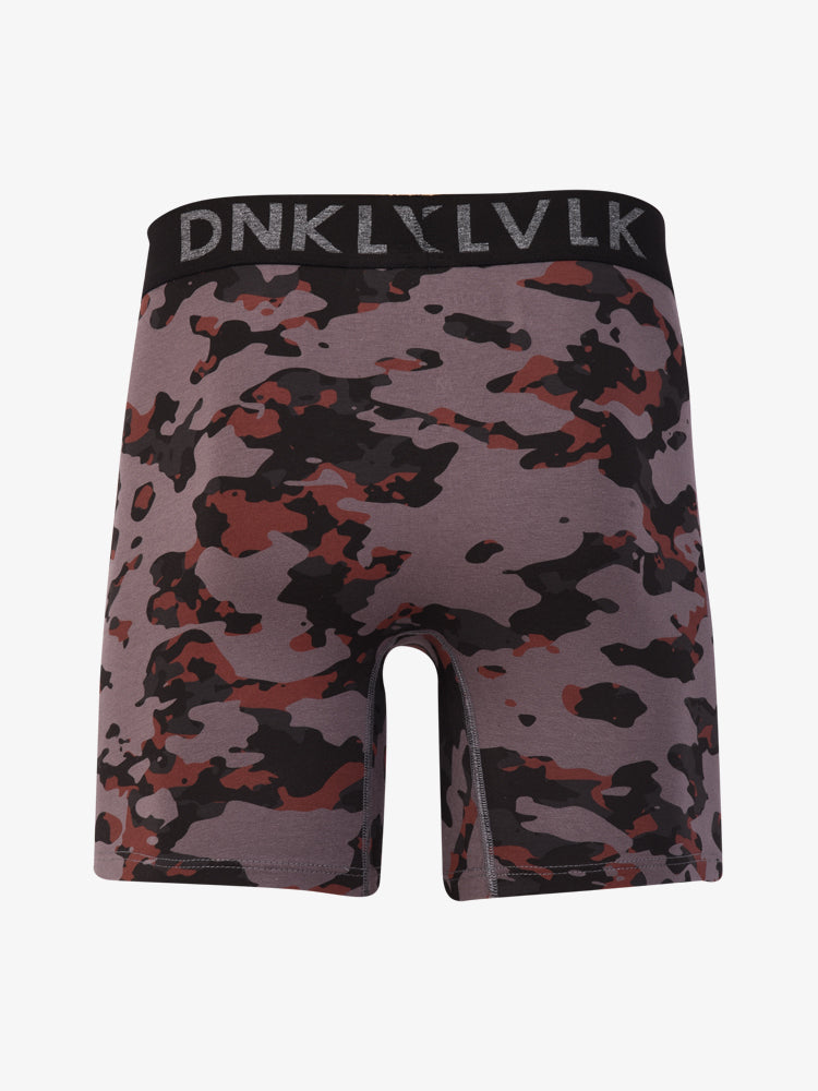 Boxer Dunkelvolk Boxer Brief Warrior-Kanagawa Marrón/Natural, Hombre