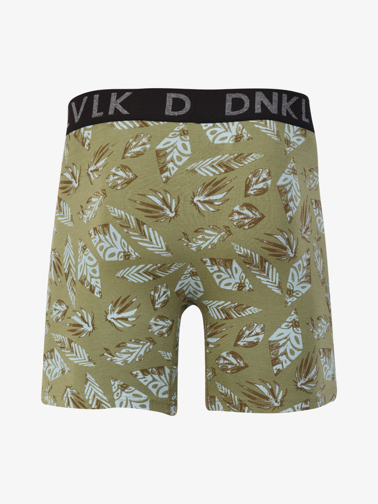 Pack de Boxers Dunkelvolk Boxer Brief Gig-Tottem Gris/Verde, Hombre