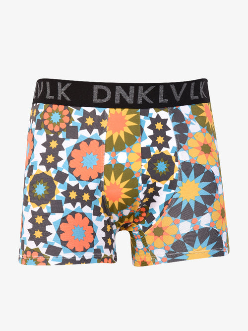 Pack de Boxers Dunkelvolk Low Rise Trunks Floyd-History Multicolor/Azul, Hombre