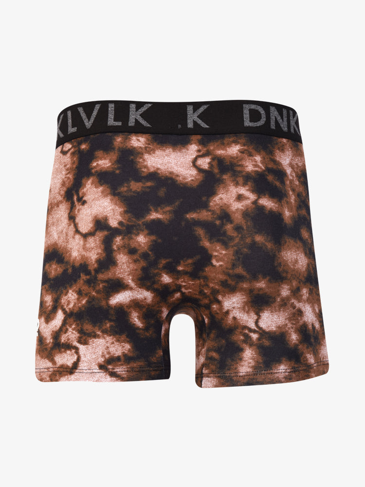 Boxer Dunkelvolk Low Rise Trunks Sickness-Classic Marrón/Gris, Hombre
