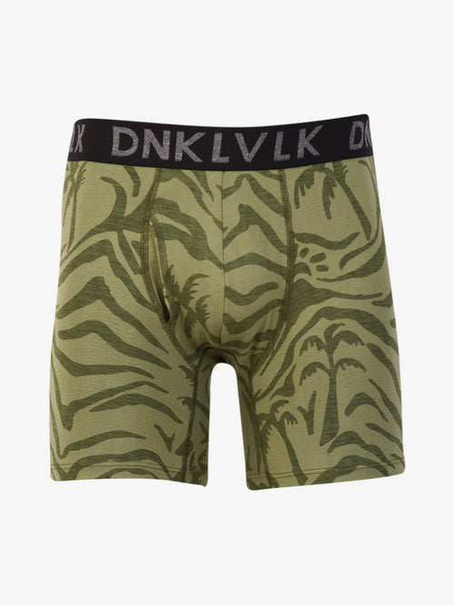 Pack de Boxers Dunkelvolk Low Rise Trunks Booster-Symbol Verde/Celeste, Hombre