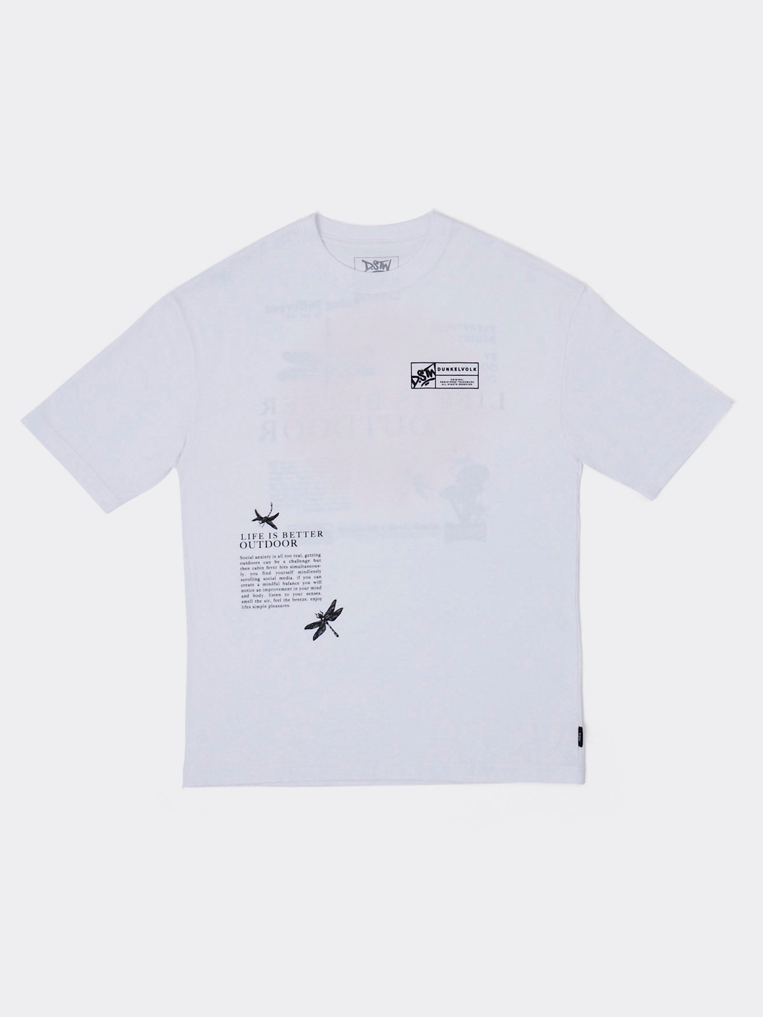 Polo para Hombre DUNKELVOLK LIBELULA WHT