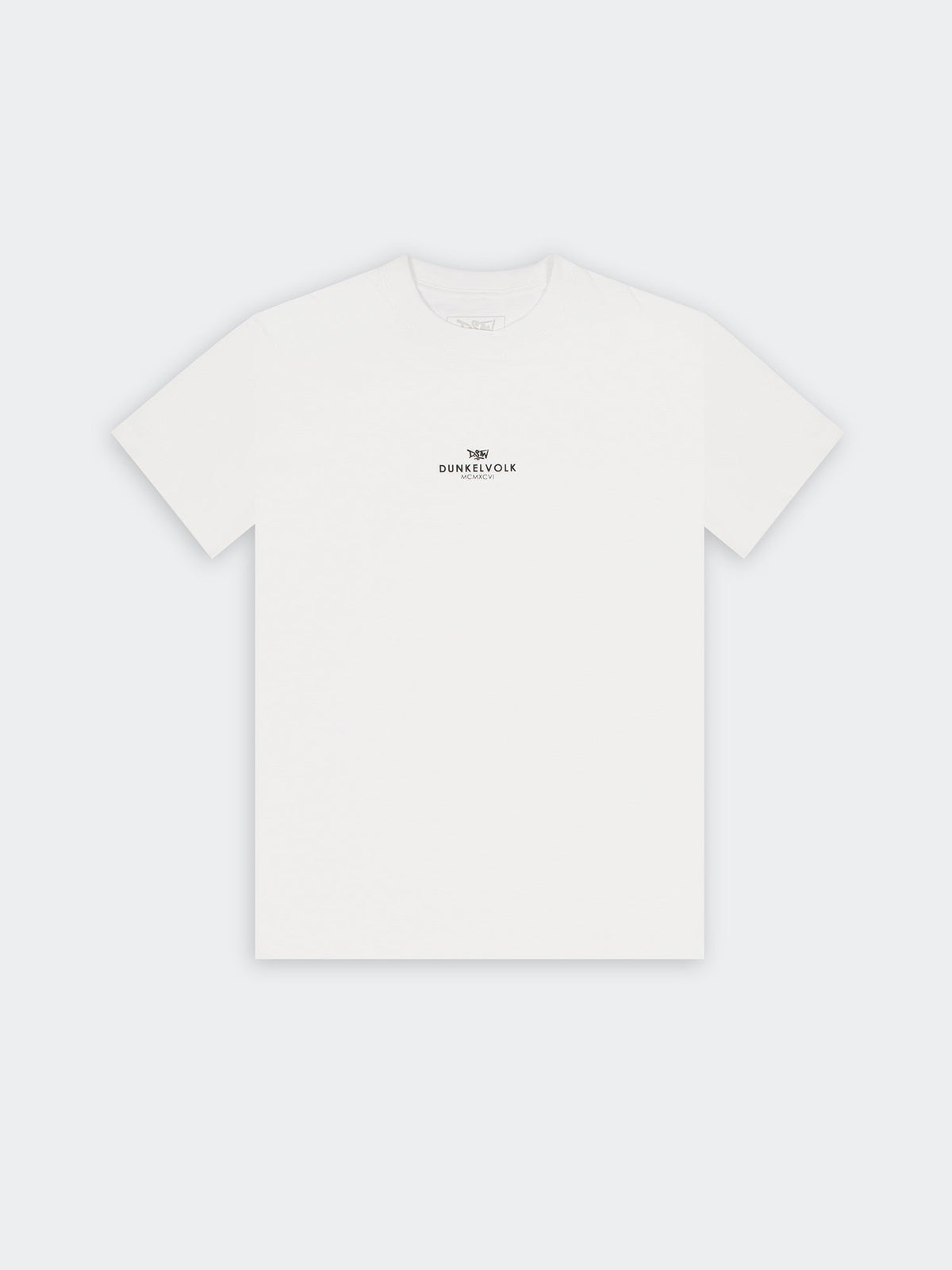 Polo para Hombre DUNKELVOLK DSTW CENTER LOGO OVERSIZE DSTW-0024 WHT