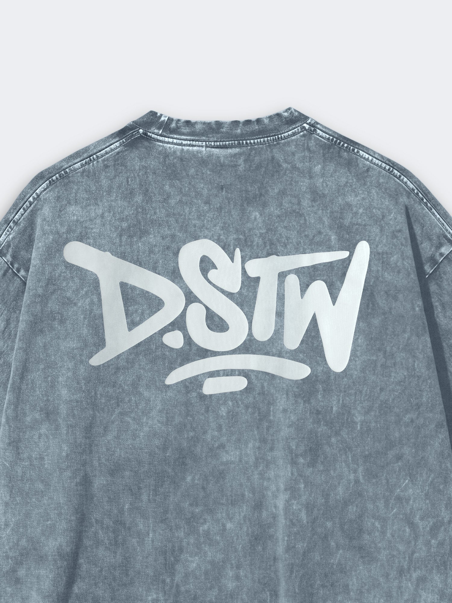 Polo DSTW Acid Logo Azul, Hombre - foto 3