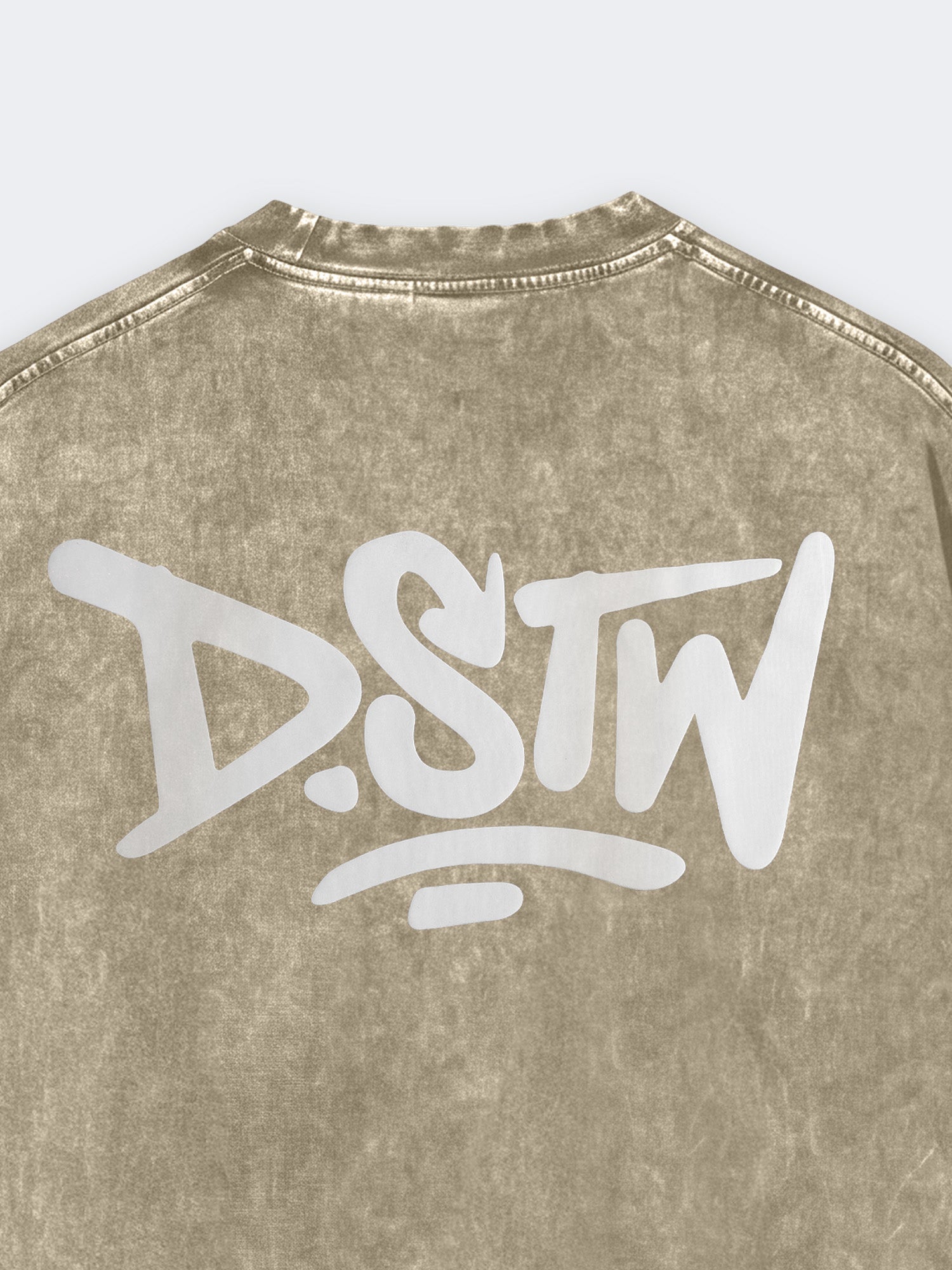 Polo DSTW Acid Logo Marrón, Hombre - foto 3
