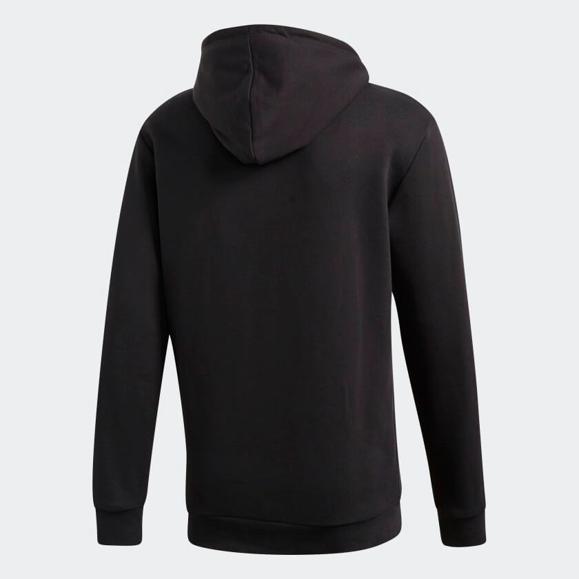 Polera Fitness para Hombre ADIDAS DT7964 TREFOIL HOODIE-BLACK