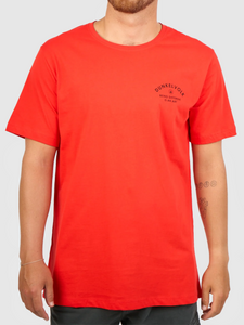 Polo para Hombre DUNKELVOLK SURF SCRIPT LOGO RED