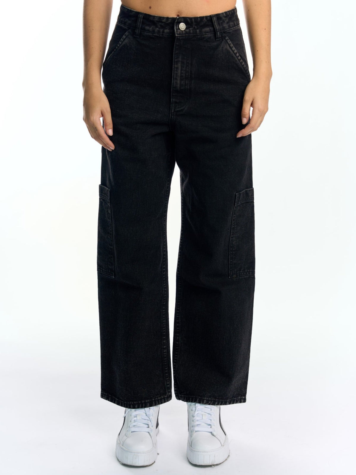Jean para Mujer DVK CARGO URBAN CARGO NGR