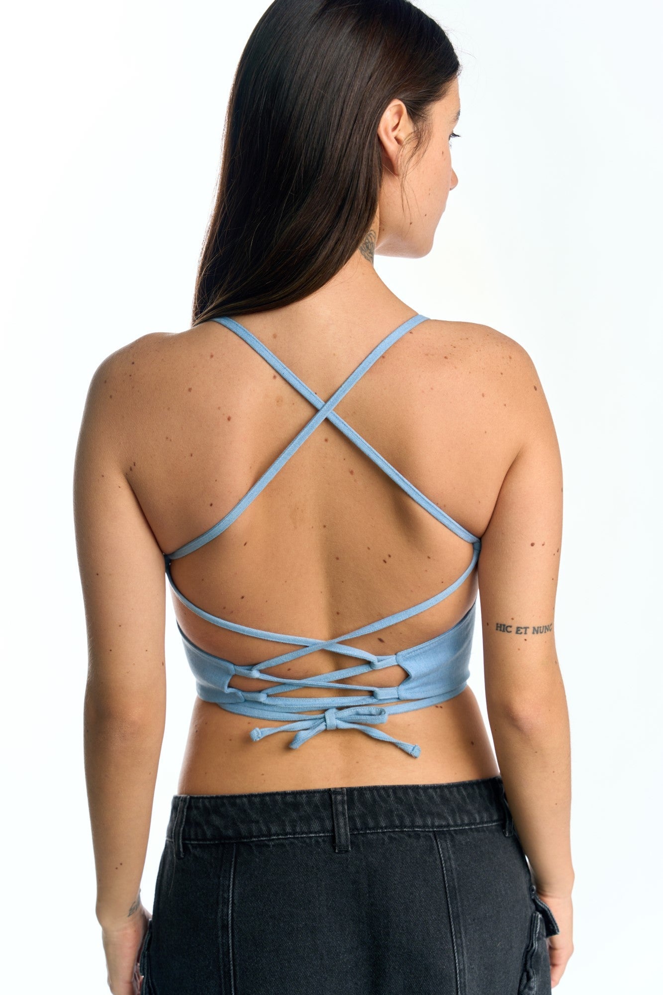 Top para Mujer DVK CORSET SIMPLE DENIM CORSET AZL