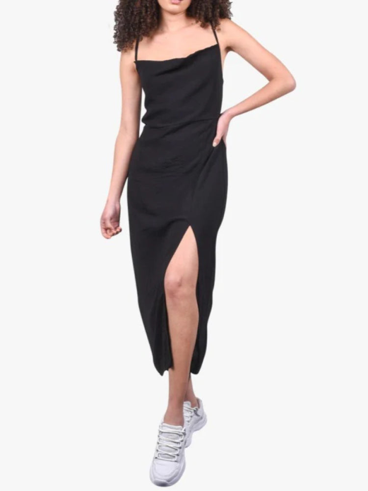 Vestido para Mujer DVK MIDI DRESS AIDEN MIDI DRESS NGR