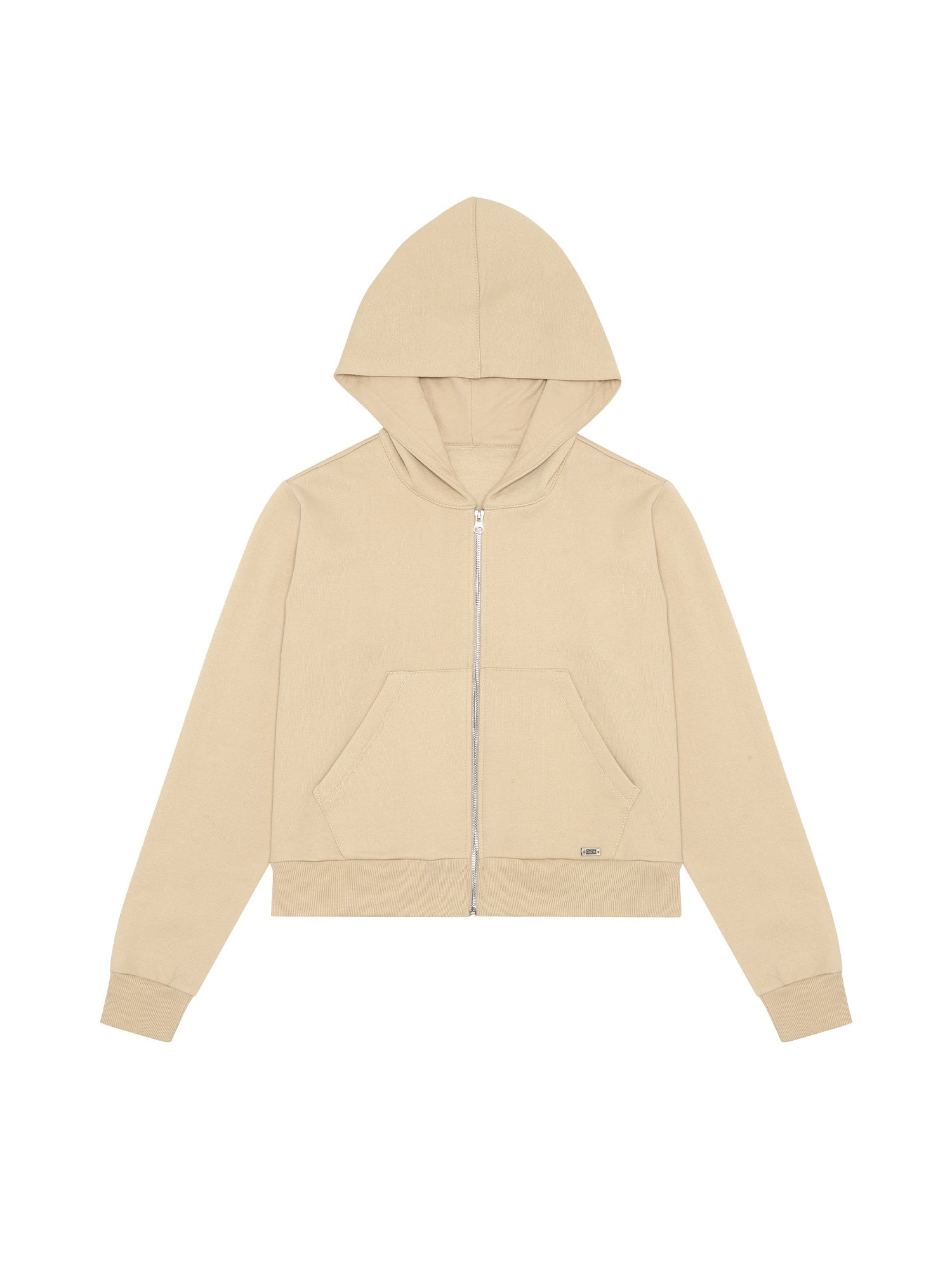 Polera para Mujer DVK CON ZIP SILV FLEECE BEI