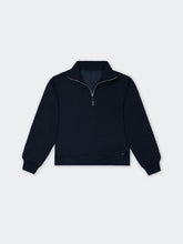 Cargar imagen en el visor de la galería, Polera para Mujer DVK COMMONS QUARTER ZIP FLEECE DV-FL-00013 AZL
