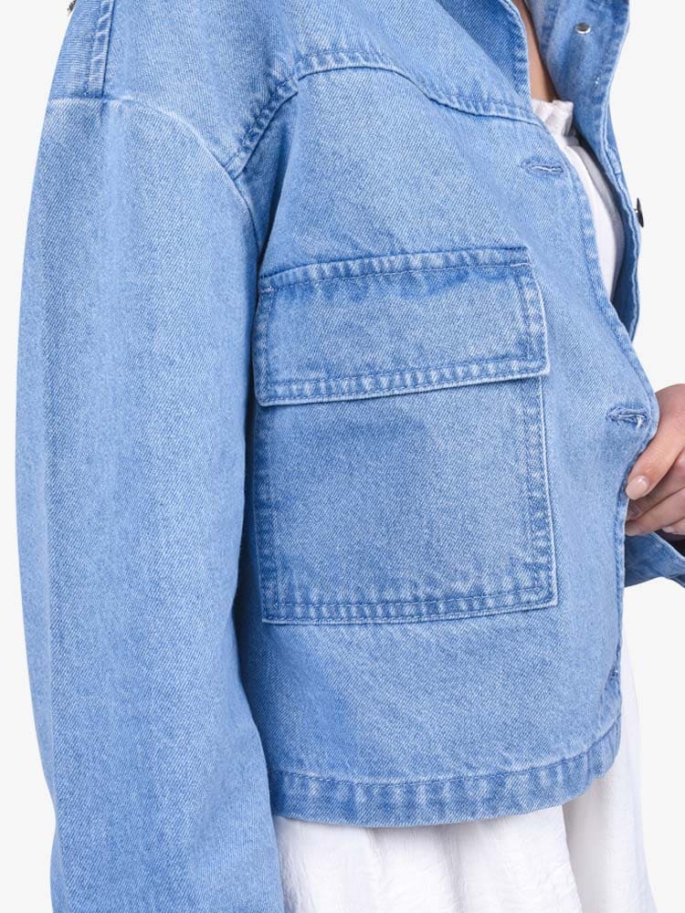 Casaca para Mujer DVK DENIM BRUNO AZL