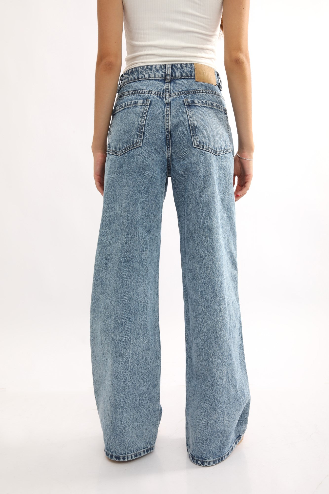 Jean para Mujer DVK WIDE LEG HIGH WAISTED WIDE LEG JEAN AZL