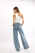 Cargar imagen en el visor de la galería, Jean para Mujer DVK WIDE LEG HIGH WAISTED WIDE LEG JEAN AZL
