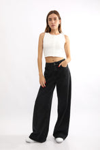 Cargar imagen en el visor de la galería, Jean para Mujer DVK WIDE LEG HIGH WAISTED WIDE LEG JEAN NGR
